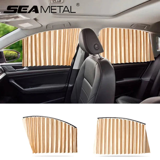 Car Window Sunshade Curtain (4 PCS)