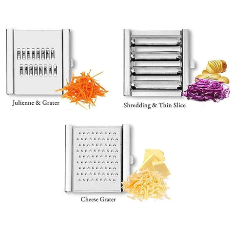 Vegetable Slicer Cuts + veggie peeler